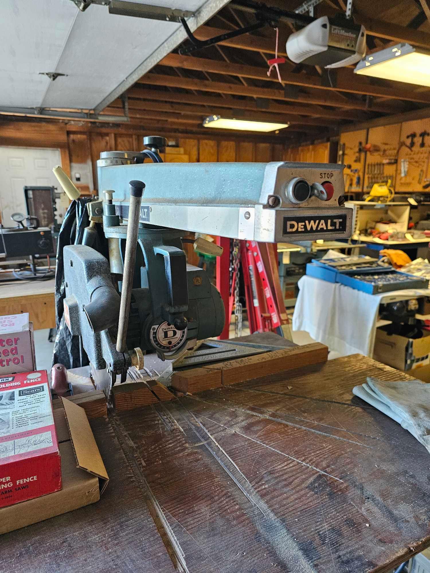 DEWALT RADIAL ARM SAW