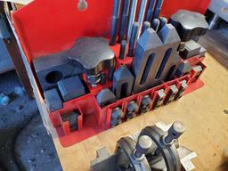 T SLOT CLAMPING SET- V BLOCKS AND CLAMPS