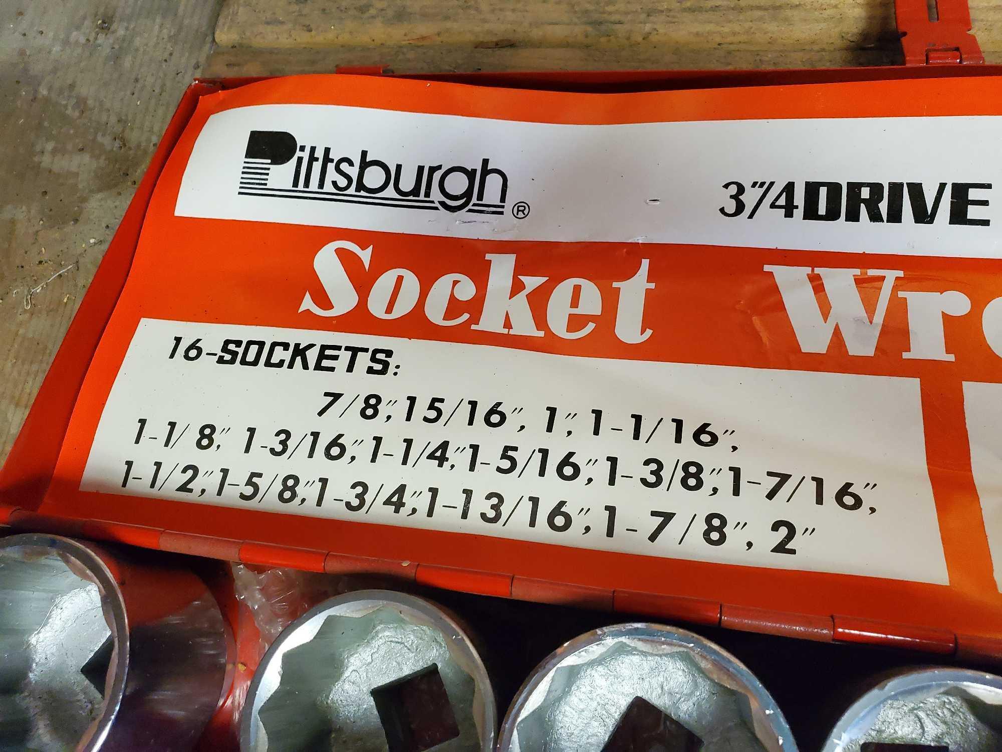 3-4 21 PIECE SOCKET SET