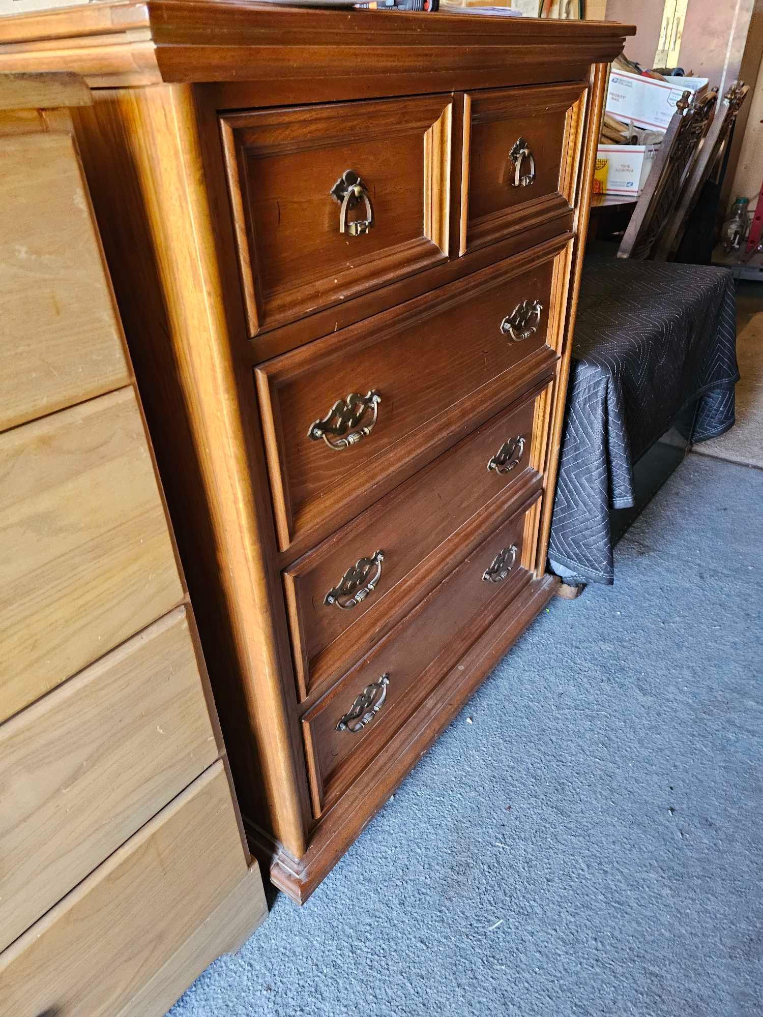 2 TALL BOY DRESSER