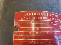 GE 1HP ELECTRIC MOTOR