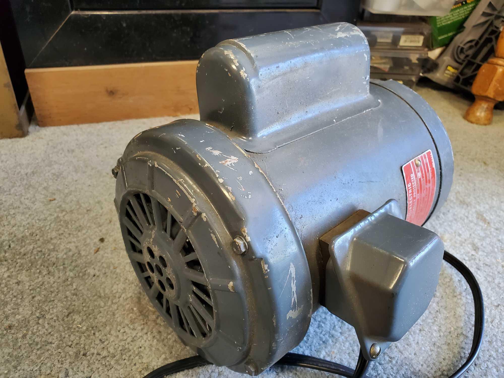 GE 1HP ELECTRIC MOTOR