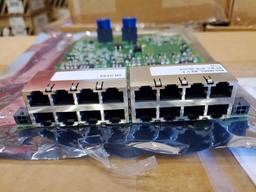 18 PCB's FOR INDOOR NETWORK PANELS