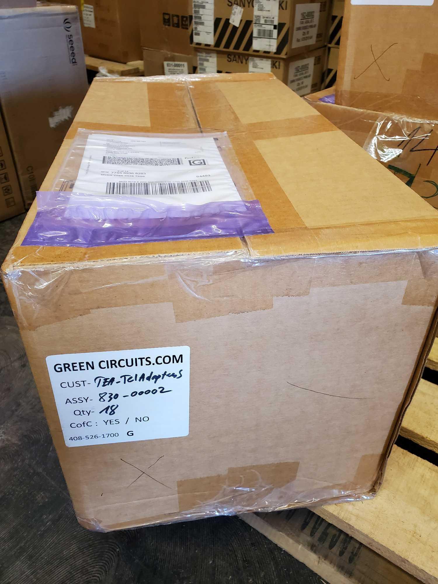 18 PCB's FOR INDOOR NETWORK PANELS