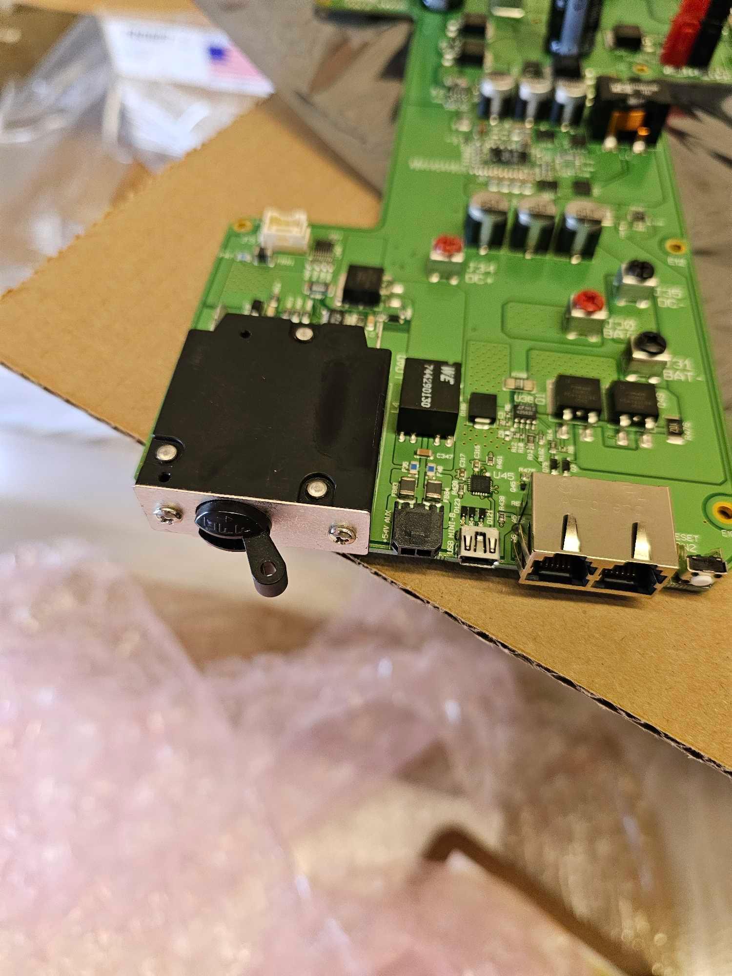 CIRCUIT BOARDS FOR NETWORK SWITCH PANELS