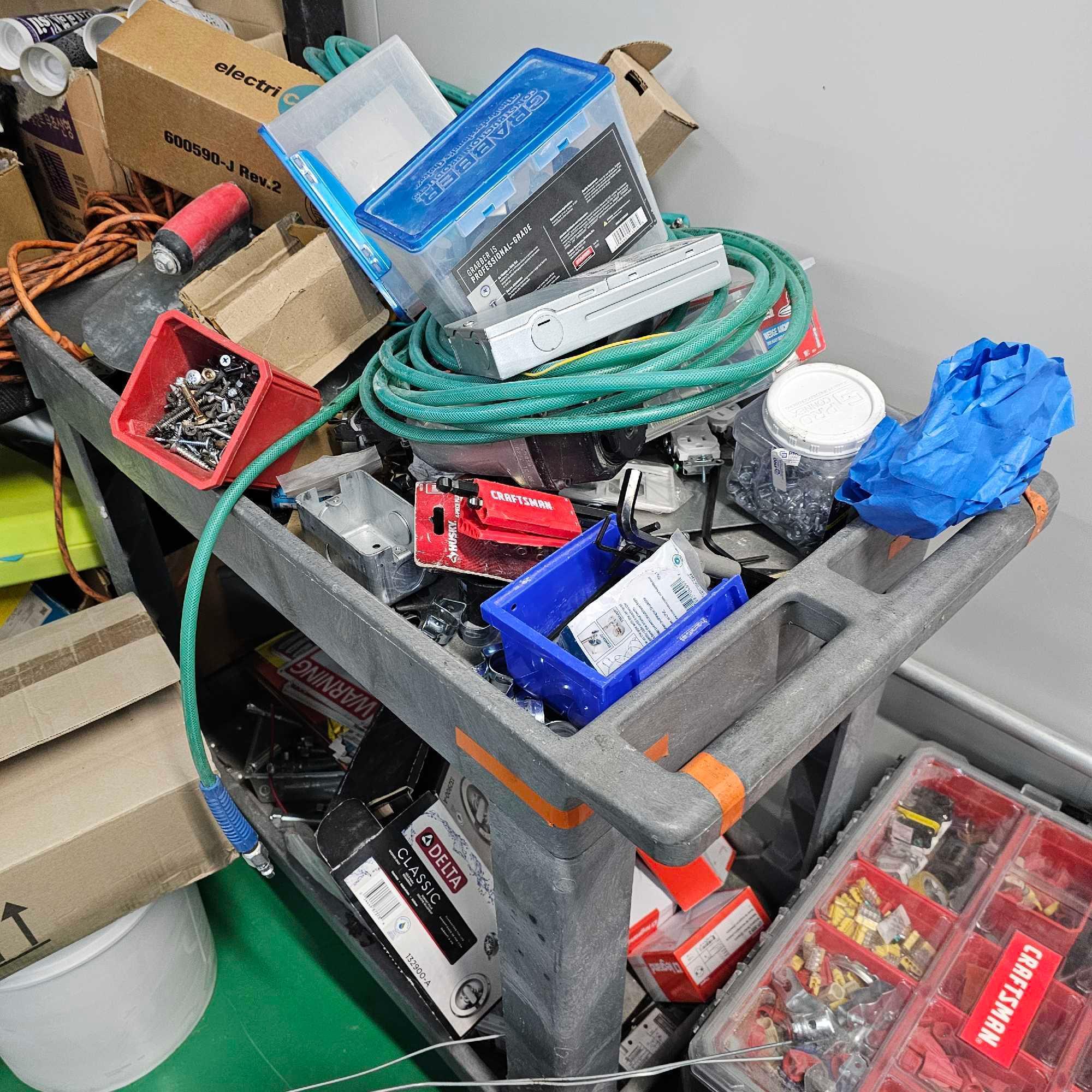 GORILLA RACK WITH CONSTRUCTION MATERIALS