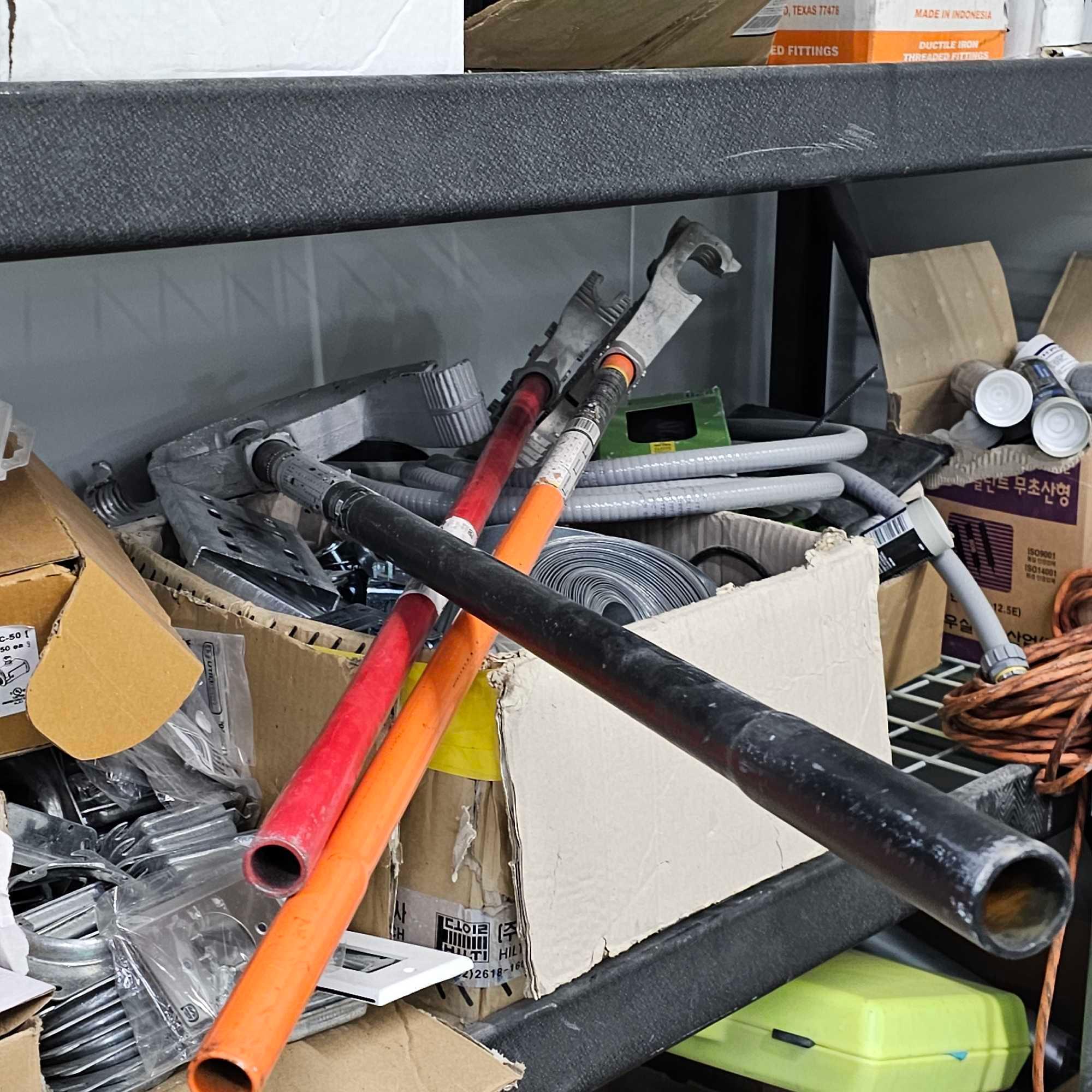 GORILLA RACK WITH CONSTRUCTION MATERIALS