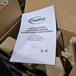 PROFLO SUBMERSIBLE PUMP
