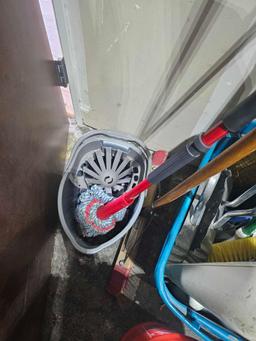 BUCKETS OF CLEANING GEAR