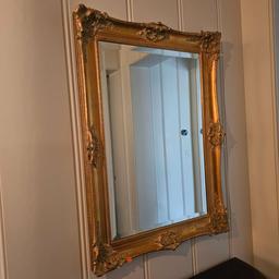 LARGE ORNATE WALL MIRROR