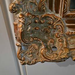 LARGE ORNATE WALL MIRROR
