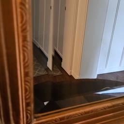LARGE ORNATE WALL MIRROR