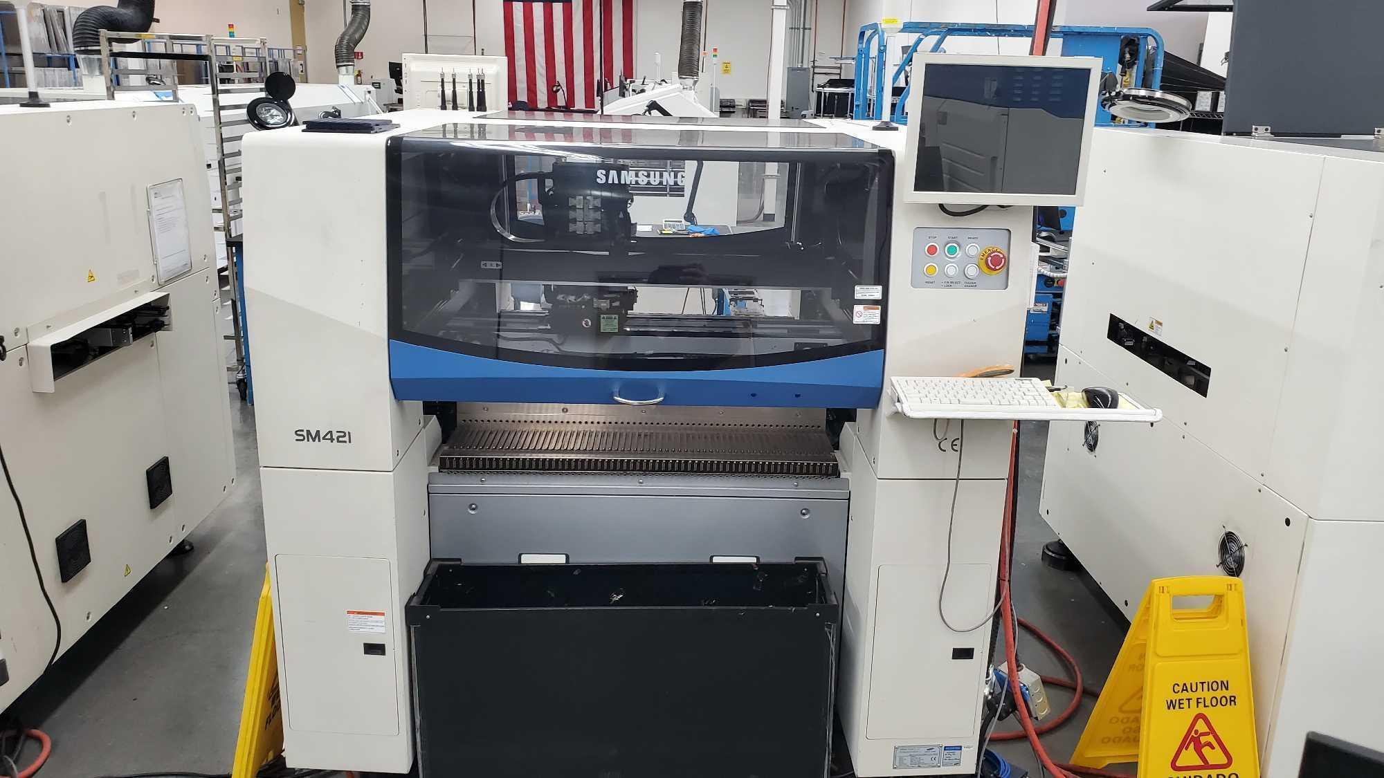 SAMSUNG SM421 PICK AND PLACE MACHINE