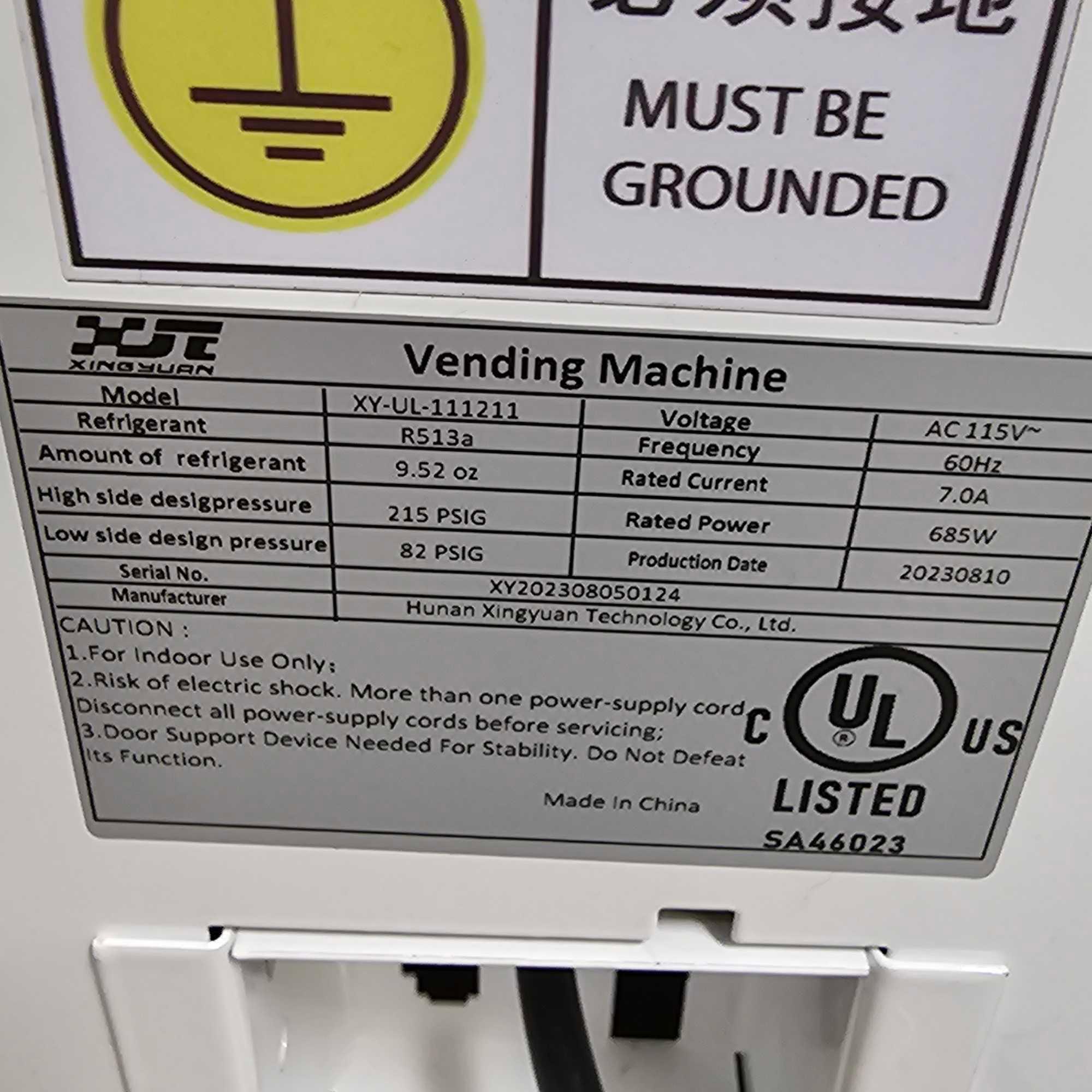 NATURALS 2 GO VENDING MACHINE