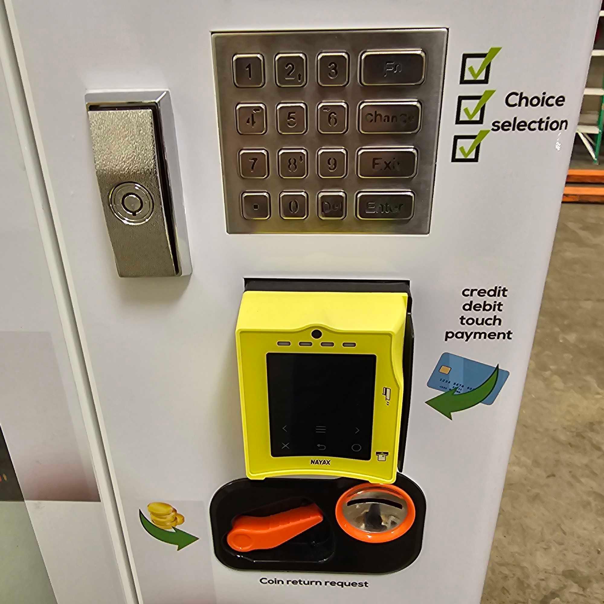 NATURALS 2 GO VENDING MACHINE