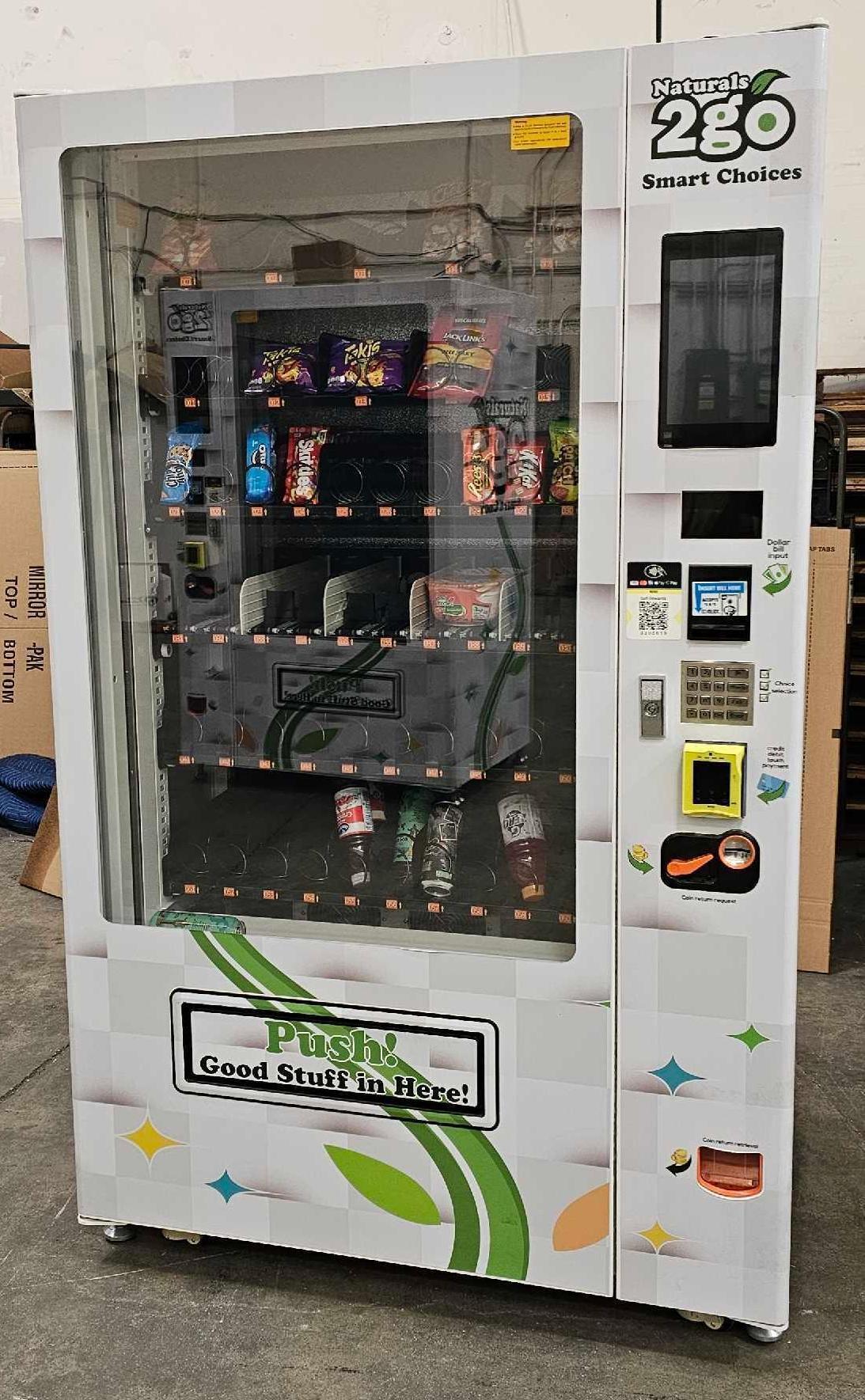 NATURALS 2 GO VENDING MACHINE