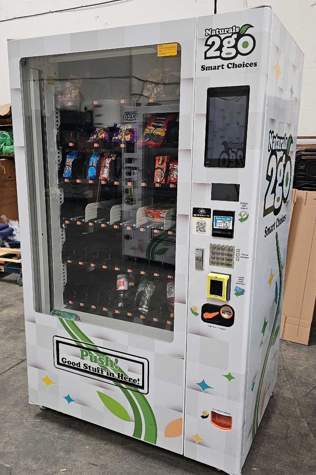 NATURALS 2 GO VENDING MACHINE