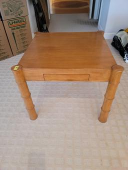 VINTAGE RALPH LAUREN BAMBOO SIDE TABLE