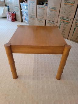 VINTAGE RALPH LAUREN BAMBOO SIDE TABLE