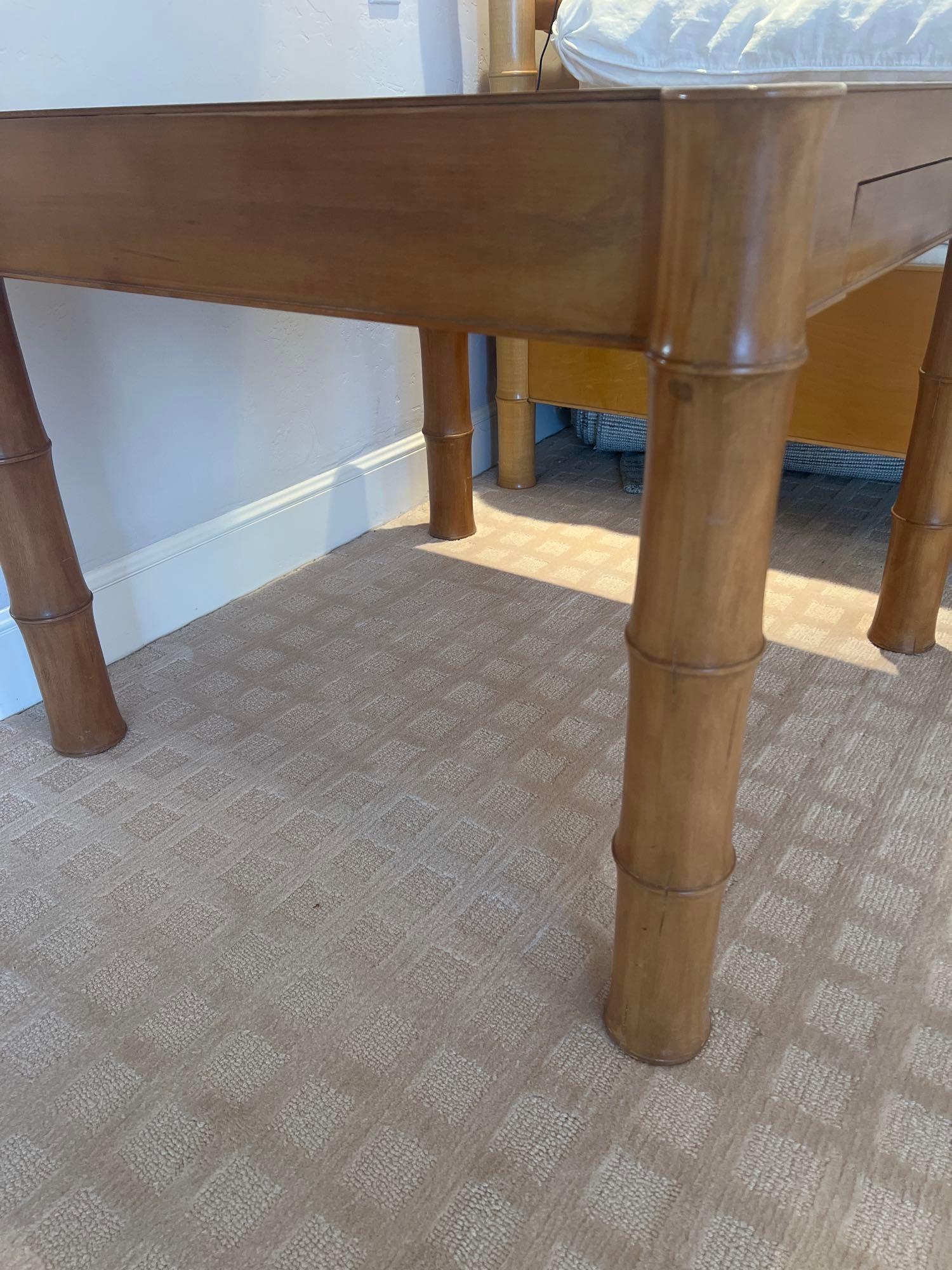 VINTAGE RALPH LAUREN BAMBOO SIDE TABLE