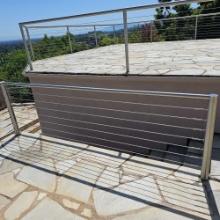 STAINLESS STEEL FENCING UPPER DECK
