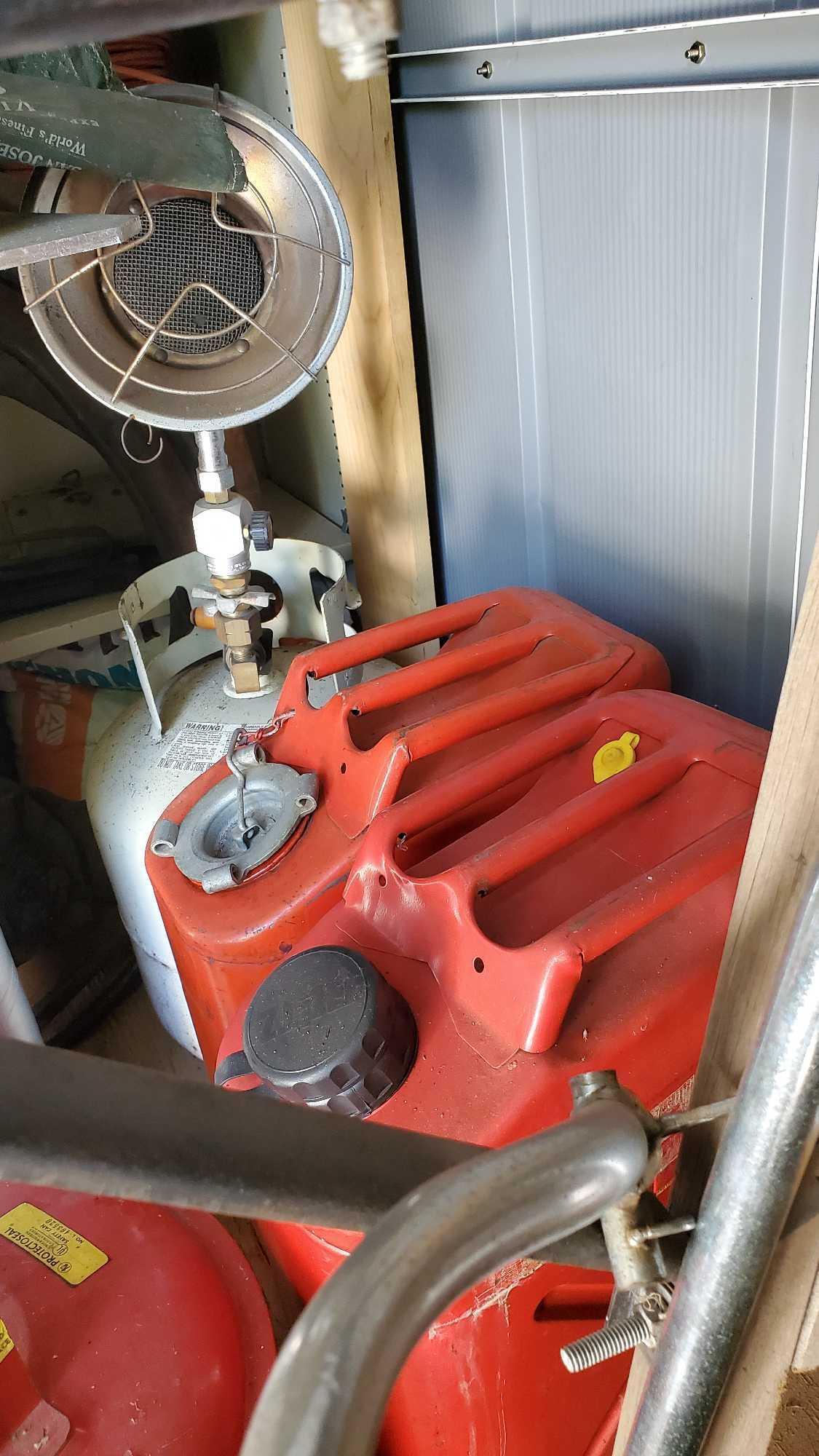 CONTENTS OF SHED