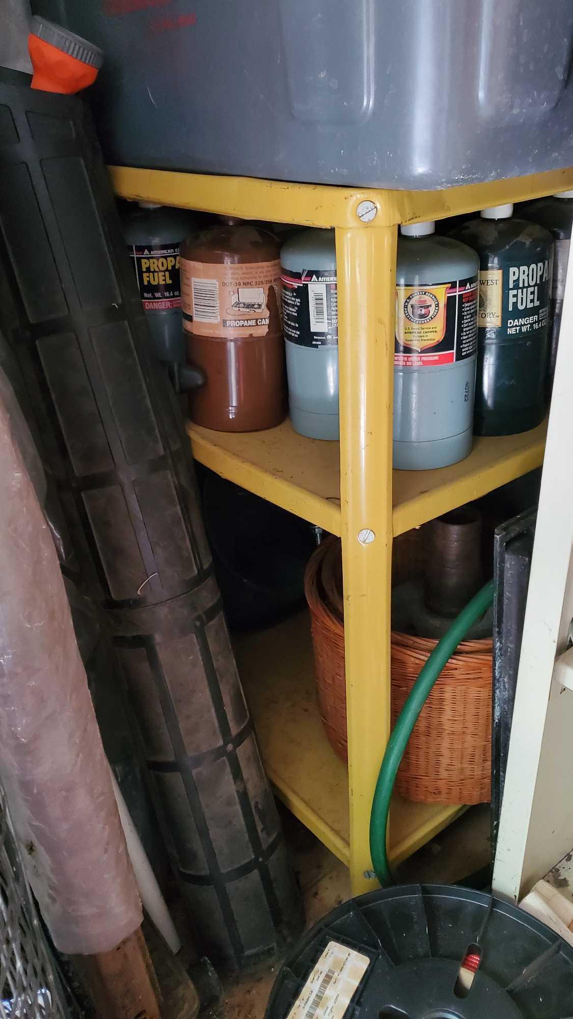 CONTENTS OF SHED
