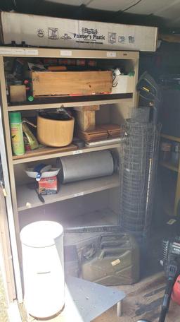 CONTENTS OF SHED