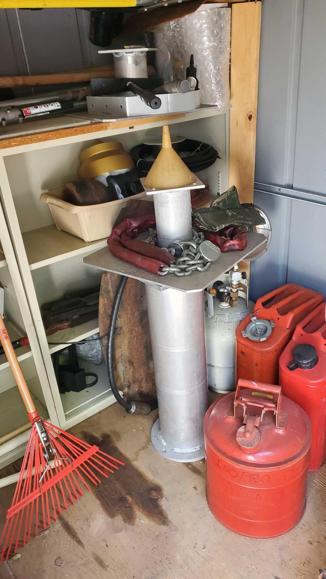 CONTENTS OF SHED