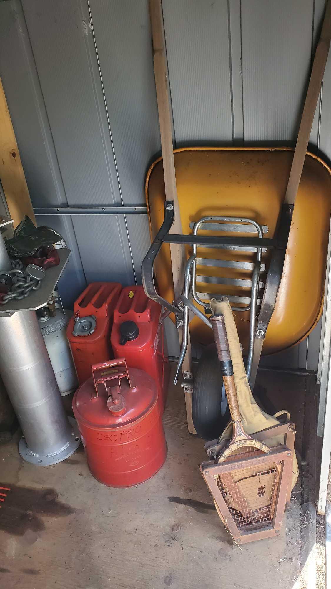 CONTENTS OF SHED