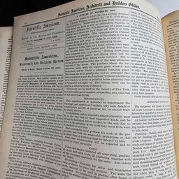 VINTAGE ARCHITECT BUILDERS BOOK 1880S