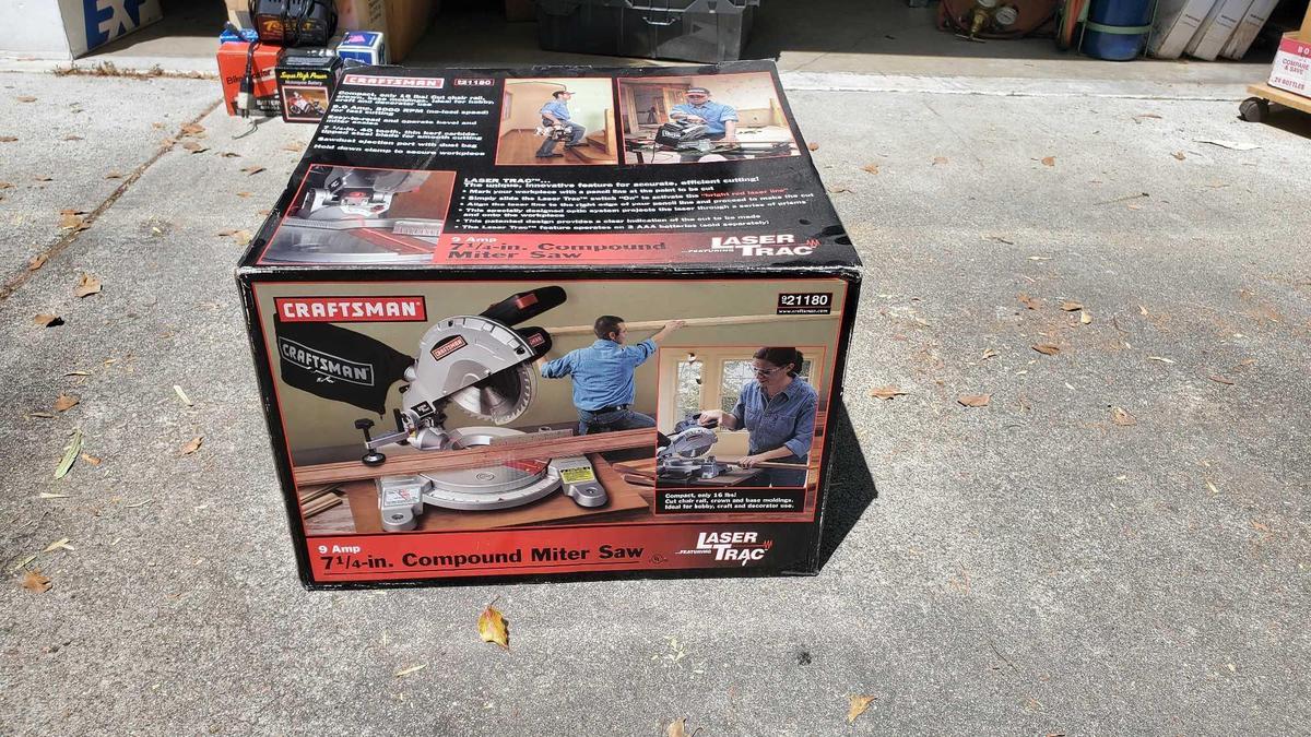 CRAFTSMAN COMPOUND MITER SAW