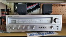 SANYO STEREO RECEIVER & SPEAKERS