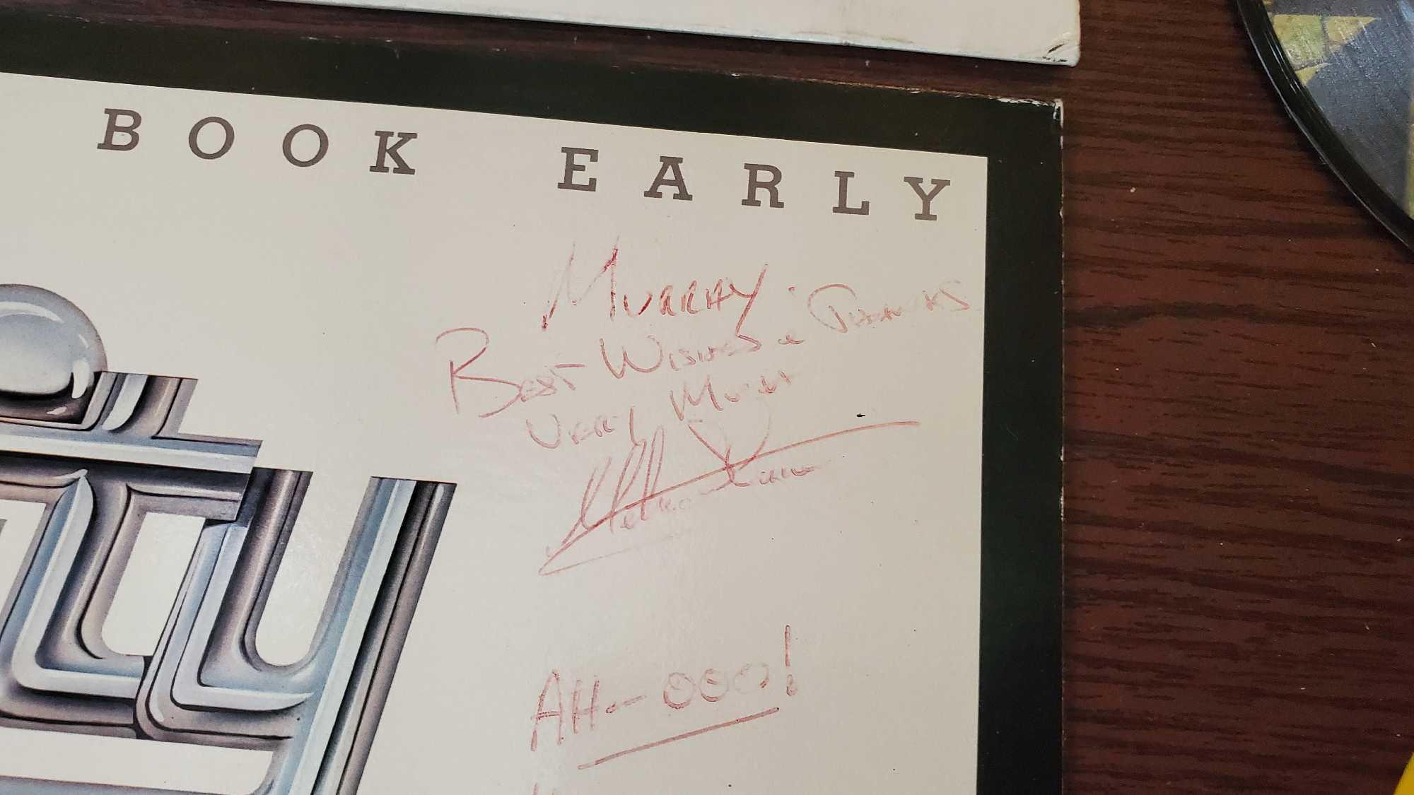 ROY ROGERS SIGNED PHOTO AND ALBUMS