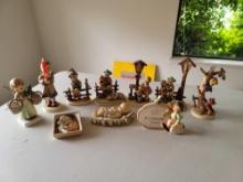 10 HUMMEL FIGURINES