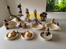 11 HUMMEL FIGURINES