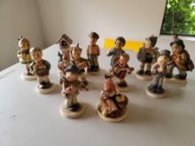 12 HUMMEL FIGURINES