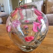 ORIENT & FLUME LEAD CRYSTAL FLOWER VASE