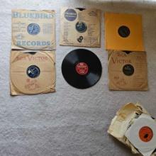 GROUP LOT OF 8 TRACK AND 45 RECORDS