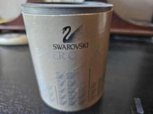 LARGE SILVER SWAROVSKI CRYSTAL & CRYSTAL CAMERA