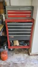 ROLLING CRAFTSMAN TOOL CART WITH CONTENTS
