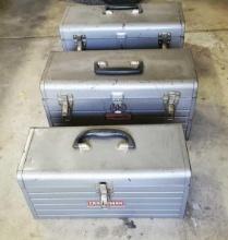 3 CRAFTSMAN TOOL BOXES WITH CONTENTS