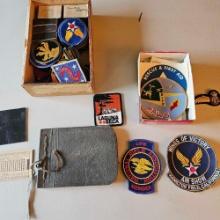 MILITARY PATCHES AND OTHER SUBJECTS