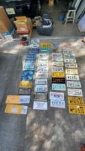LICENSE PLATE COLLECTION