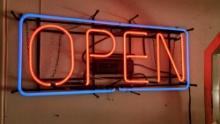 NEON OPEN SIGN