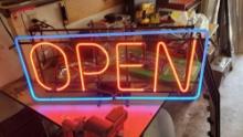 NEON OPEN SIGN