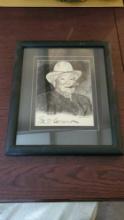 JOHN NANCE GARNER SIGNED PLAQUE
