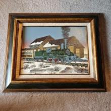H. HARDGROVE OIL ON CANVAS