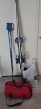 VINTAGE CROSS COUNTRY SKI SET
