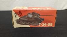 T-34-85 RUSSIAN TOY TANK
